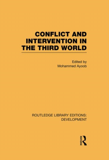 Conflict Intervention in the Third World, Hardback Book