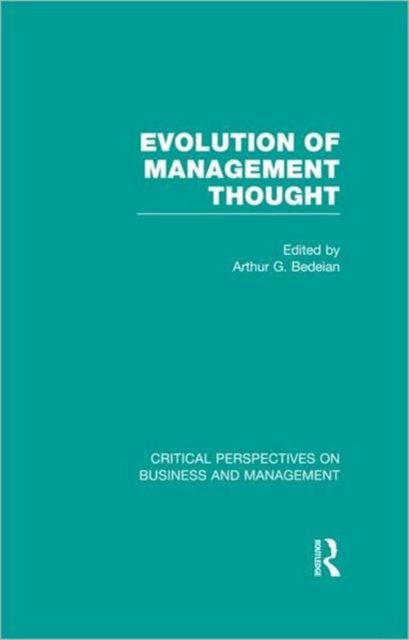 Evolution of Management Thought, Multiple-component retail product Book