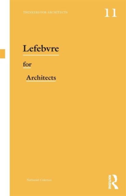 Lefebvre for Architects, Paperback / softback Book
