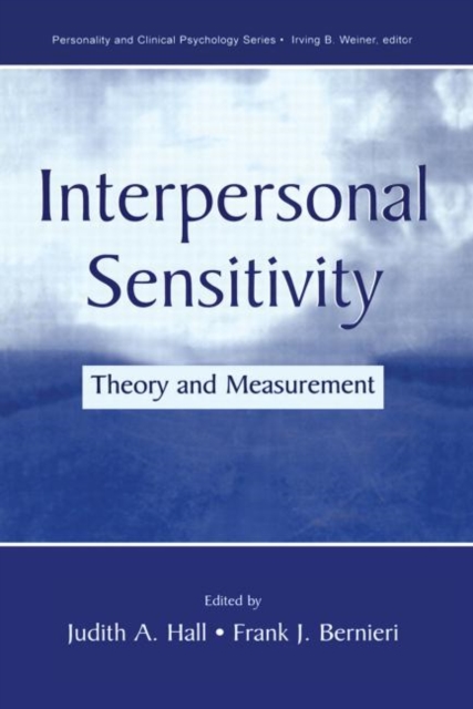 Interpersonal Sensitivity : Theory and Measurement, Paperback / softback Book