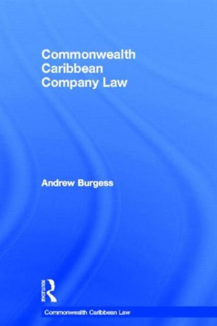 Commonwealth Caribbean Company Law, Hardback Book