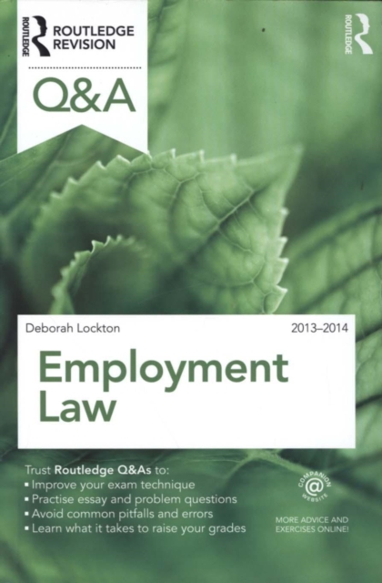 Q&A Employment Law 2013-2014, Paperback / softback Book