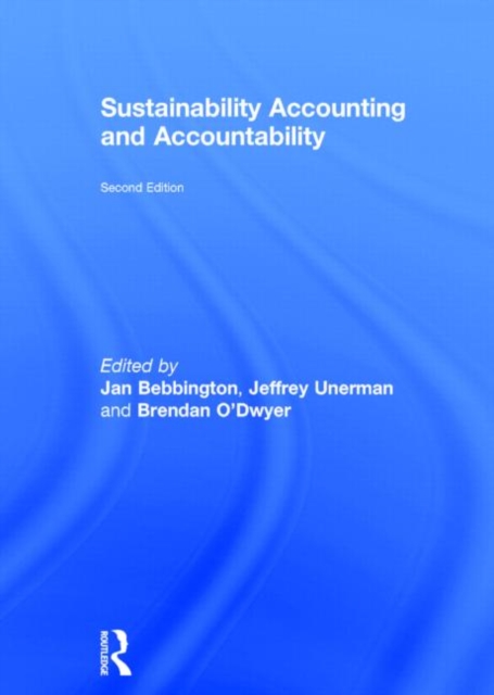 Sustainability Accounting and Accountability, Hardback Book
