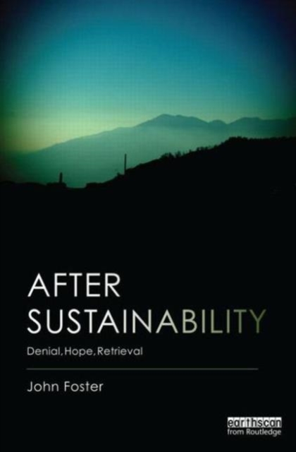 After Sustainability : Denial, Hope, Retrieval, Hardback Book
