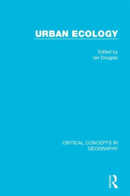 Urban Ecology, 4-vol. set, Mixed media product Book