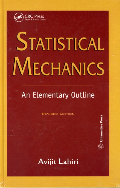 Statistical Mechanics : An Elementary Outline, Hardback Book