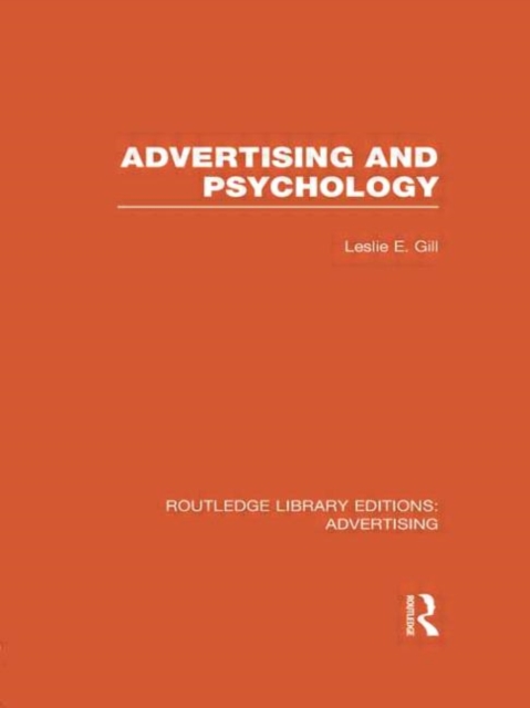 Advertising and Psychology, Hardback Book