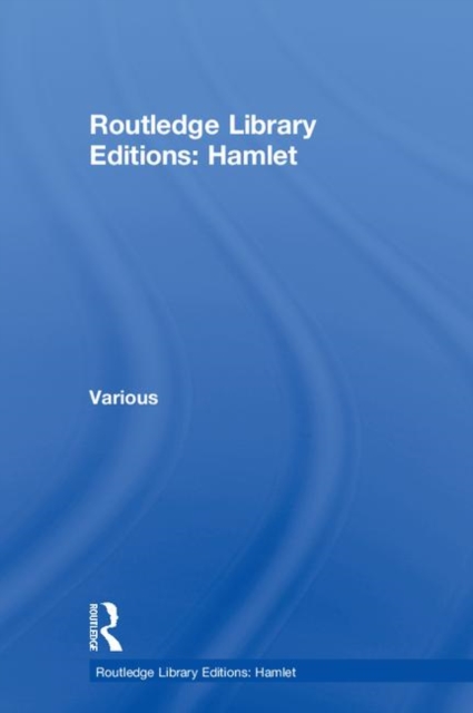 Routledge Library Editions: Hamlet, Multiple-component retail product Book