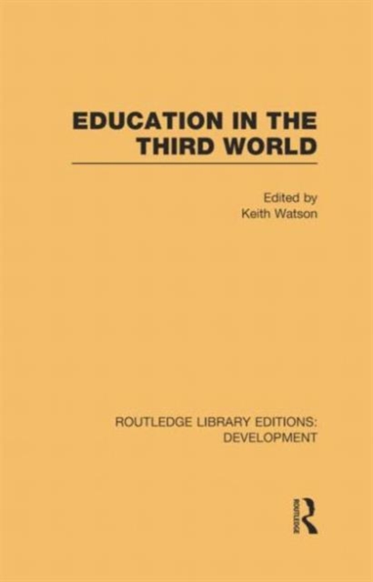 Education in the Third World, Paperback / softback Book