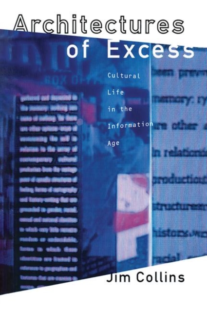 Architectures of Excess : Cultural Life in the Information Age, Hardback Book