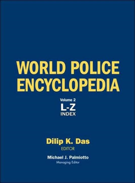 World Police Encyclopedia : 2-volume set, Multiple-component retail product Book