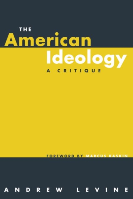 The American Ideology : A Critique, Paperback / softback Book