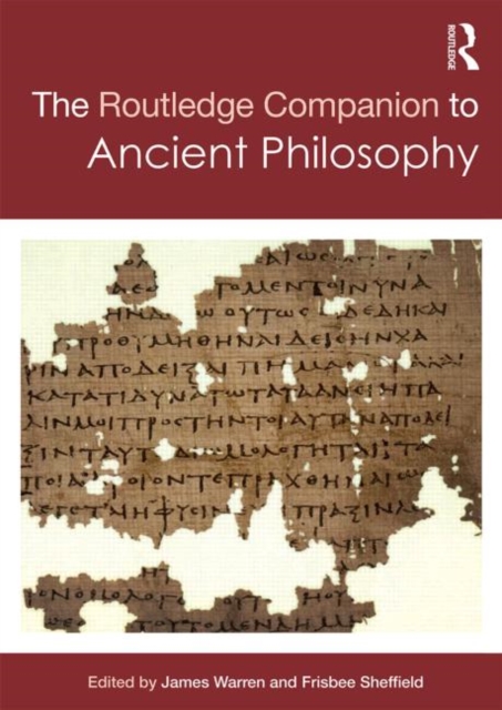 Routledge Companion to Ancient Philosophy, Hardback Book