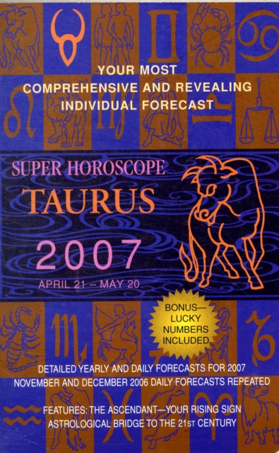 Super Horoscope : Taurus, Paperback Book