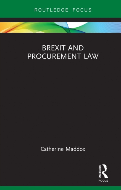 Brexit and Procurement Law, EPUB eBook