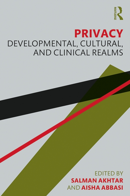 Privacy : Developmental, Cultural, and Clinical Realms, EPUB eBook