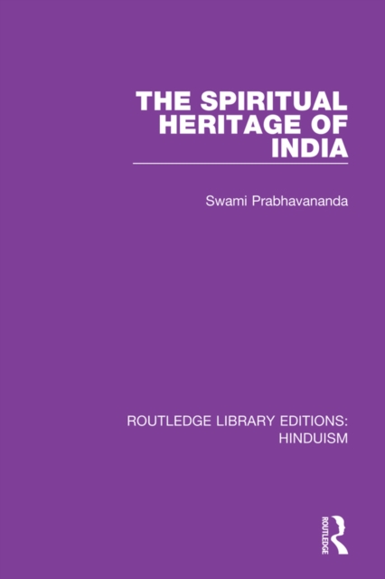 The Spiritual Heritage of India, EPUB eBook