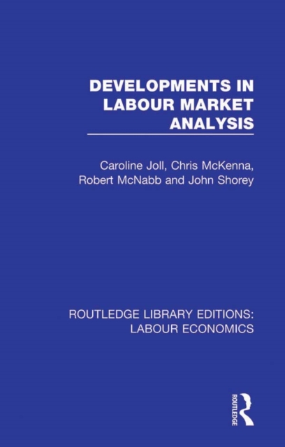 Developments in Labour Market Analysis, EPUB eBook