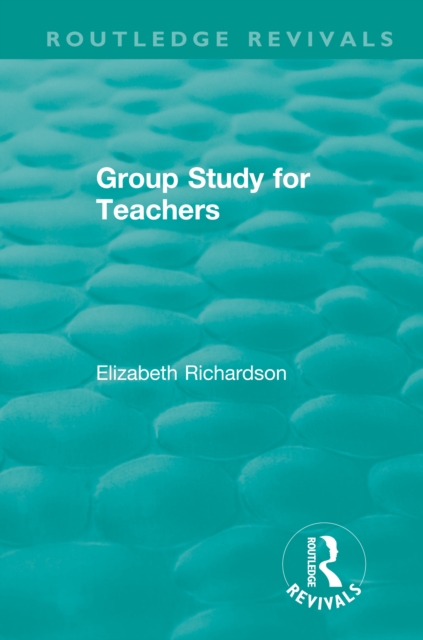 Group Study for Teachers, PDF eBook