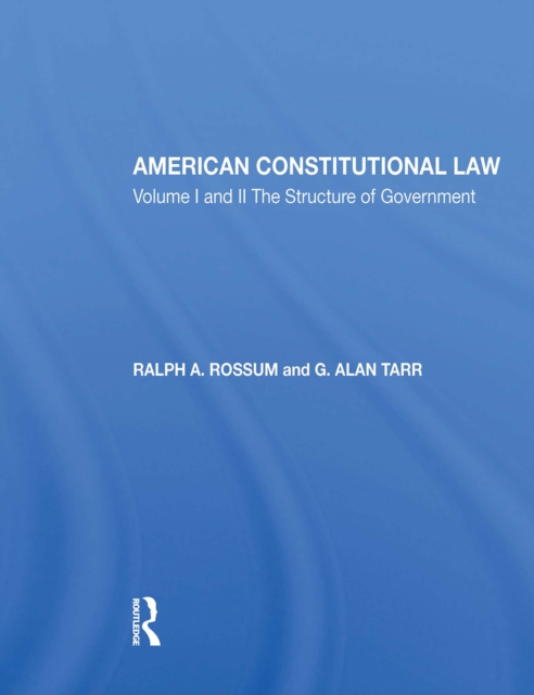 American Constitutional Law 8E, 2-VOL SET : 2-VOLUME SET, PDF eBook