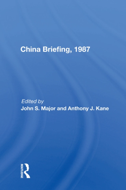 China Briefing, 1987, PDF eBook