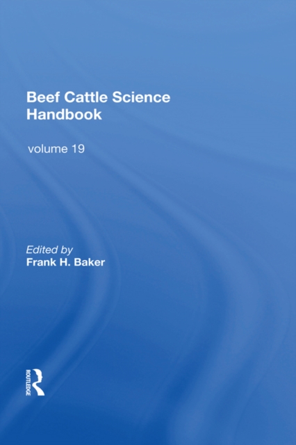 Beef Cattle Science Handbook, Vol. 19, PDF eBook