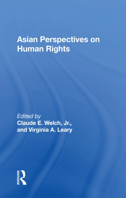 Asian Perspectives On Human Rights, EPUB eBook