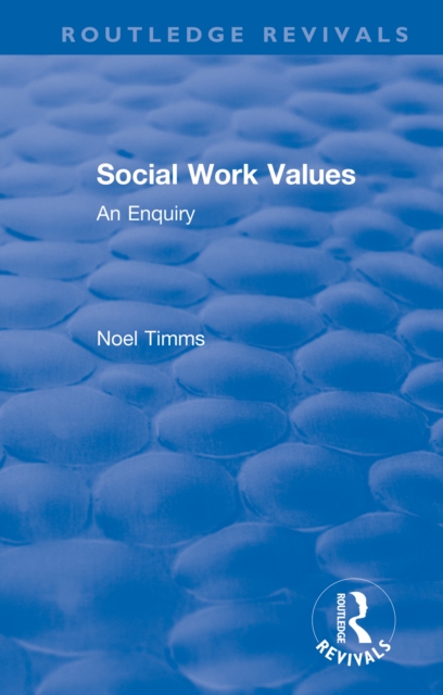 Social Work Values : An Enquiry, EPUB eBook
