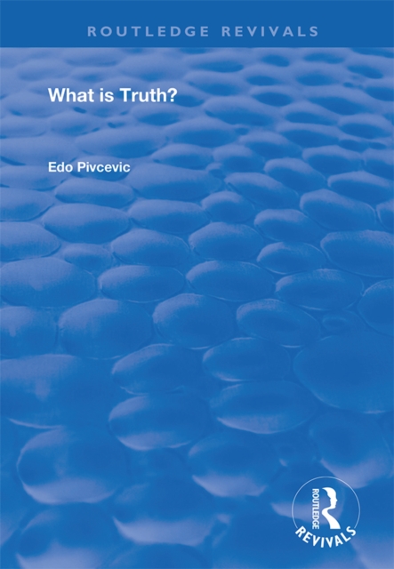 What is Truth?, PDF eBook