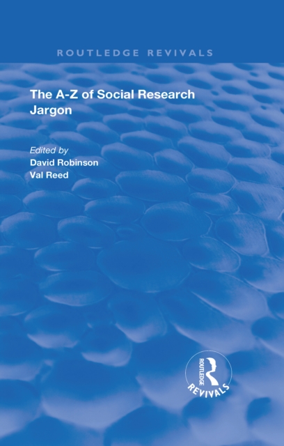 The A-Z of Social Research Jargon, EPUB eBook