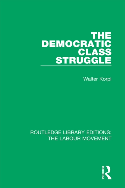 The Democratic Class Struggle, EPUB eBook