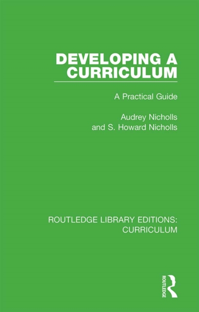 Developing a Curriculum : A Practical Guide, PDF eBook