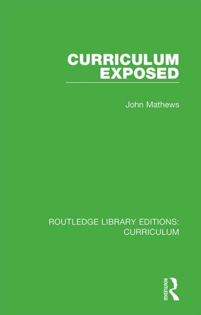 Curriculum Exposed, EPUB eBook