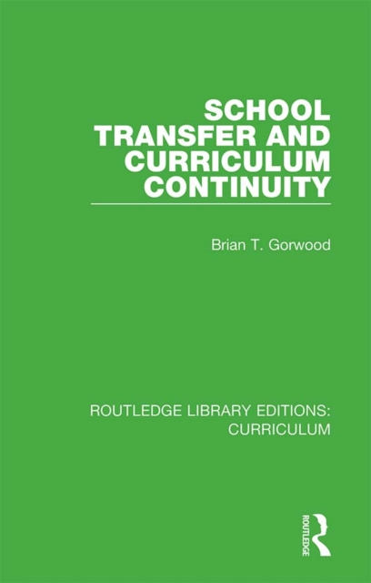 School Transfer and Curriculum Continuity, PDF eBook