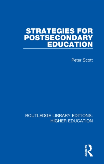 Strategies for Postsecondary Education, PDF eBook