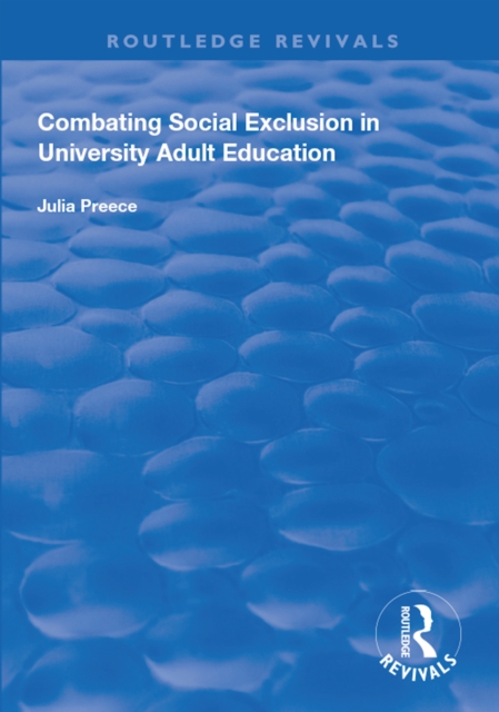 Combating Social Exclusion in University Adult Education, EPUB eBook