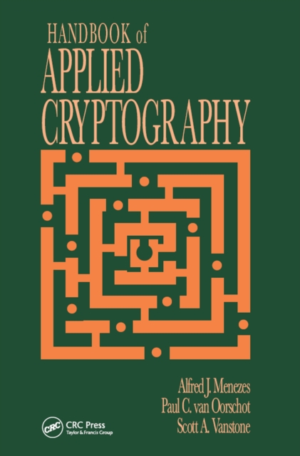 Handbook of Applied Cryptography, PDF eBook