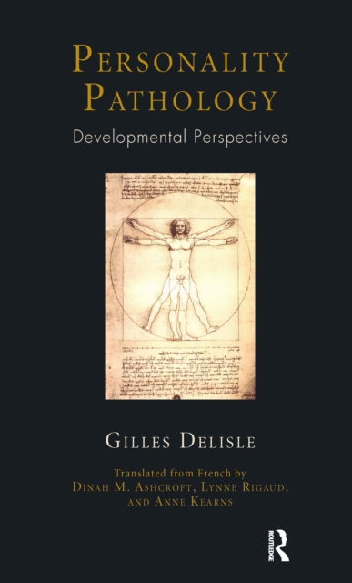 Personality Pathology : Developmental Perspectives, PDF eBook