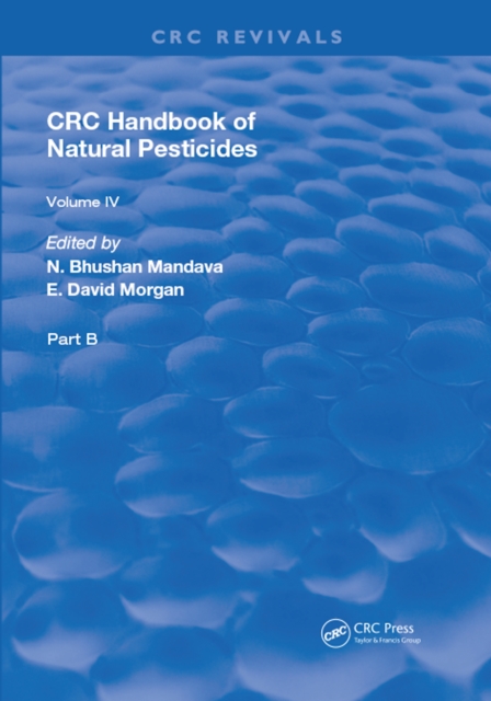 Handbook of Natural Pesticides : Pheromono, Part B, Volume IV, EPUB eBook