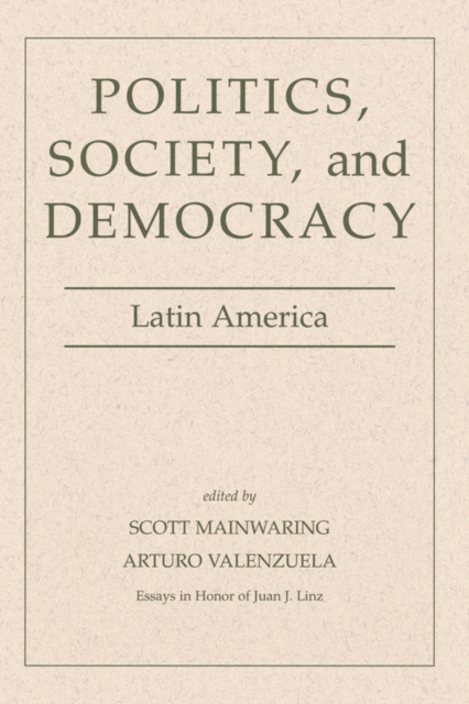 Politics, Society, And Democracy Latin America, PDF eBook