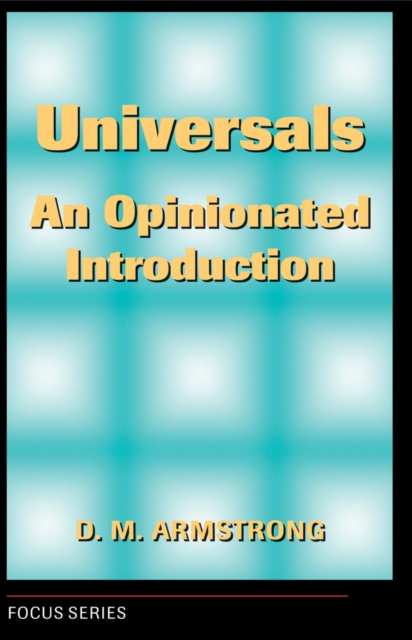 Universals : An Opinionated Introduction, EPUB eBook