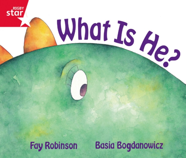 Rigby Star  Guided Reception Red Level:  What is He? Pupil Book (single), Paperback / softback Book
