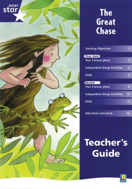 Rigby Star Shared Year 2 Fiction: The Great Chase Teachers Guide, Paperback Book