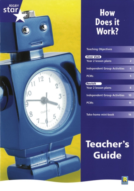 Rigby Star Shared Year 2 Non-fiction: How Does it Work? Teachers Guide, Paperback Book