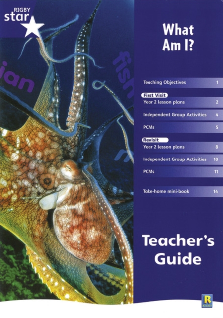 Rigby Star Shared Year 2 Non-fiction: What am I? Teachers Guide, Paperback Book
