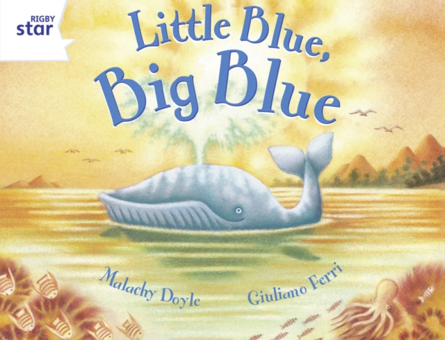 Rigby Star Year 2: White Level : Little Blue, Big Blue, Paperback Book