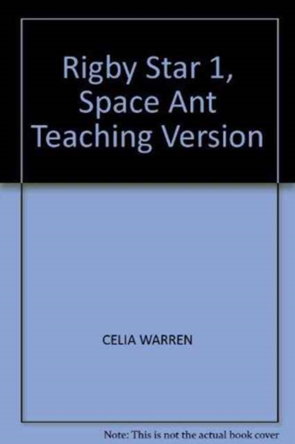 Rigby Star 1, Space Ant Teaching Version, Book Book