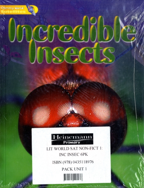 Literacy World : Literacy World Satellites Stage 1Non Fiction:  Incredible Insects (6 Pack) Stage 1 Non Fiction, Multiple copy pack Book