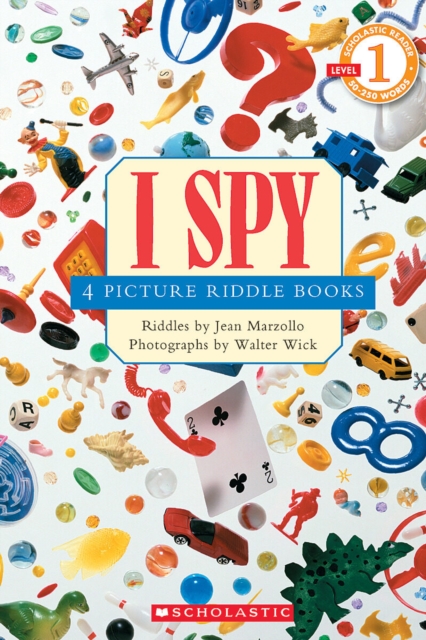 I Spy : 4 Picture Riddle Books, Hardback Book