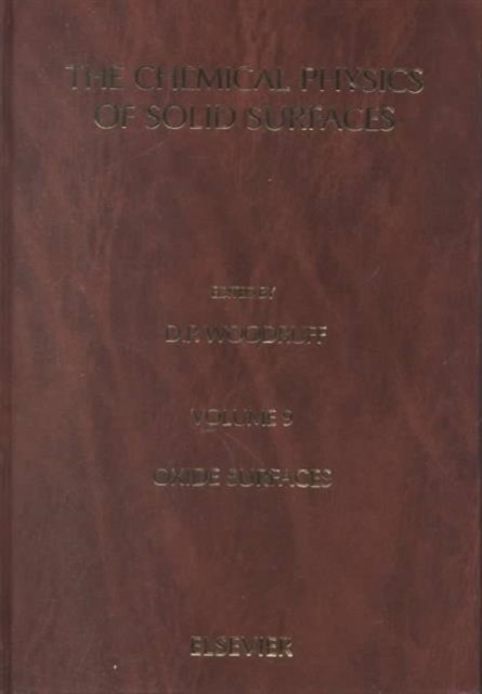 Oxide Surfaces : Volume 9, Hardback Book